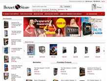 Tablet Screenshot of boxsetstore.com